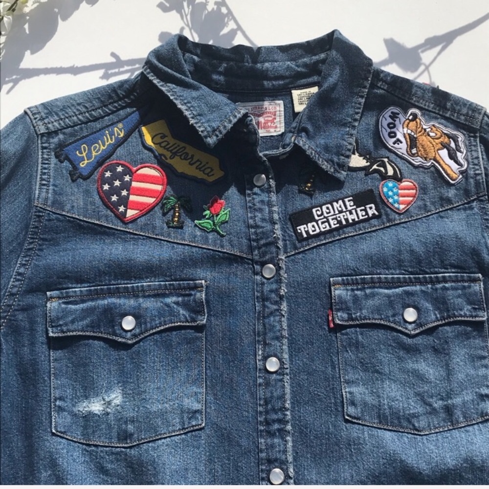 Levi’s Denim Button-Down - image 2